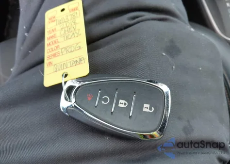 2018 Chevrolet Trax Lt из США, поврежденный, VIN KL7CJPSB6JB701419